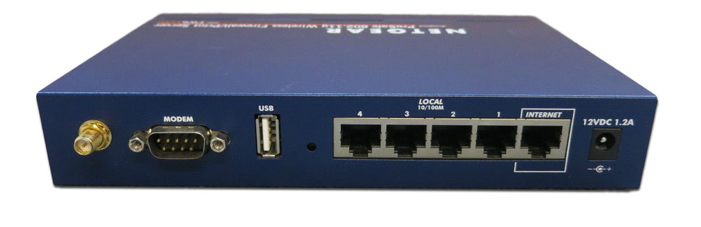 NETGEAR FWG114P ProSafe Wireless VPN Firewall 4-Port Switch with USB S –  Newfangled Networks