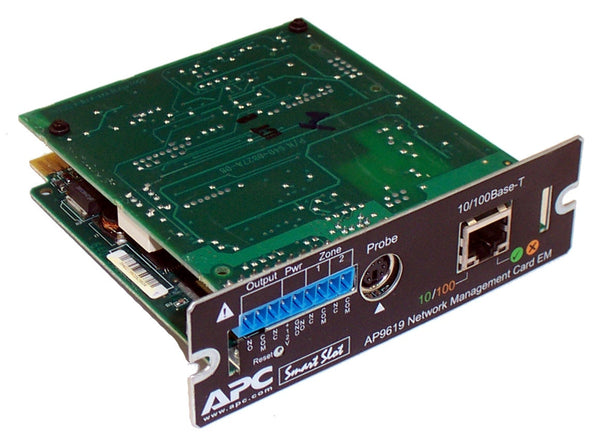 APC AP9619 10/100 Base UPS Smart Slot Network Management Card