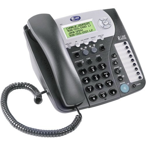 AT&T 992 Two-Line Corded Speakerphone with Caller ID