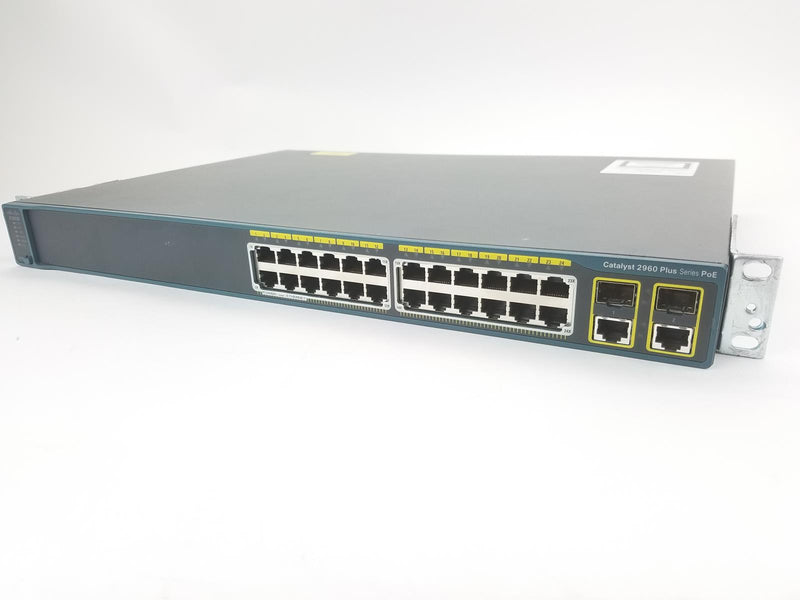 Cisco WS-C2960+24PC-S Catalyst Plus 24 PoE Switch – Newfangled Networks