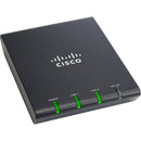 Cisco ATA 187 Analog Telephone Adaptor - 1x RJ-45, 2x RJ-11, VoIP, Echo Cancellation, 600 Ohms