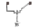 Humanscale MF2CW Dual M/Flex Monitor Arm, White