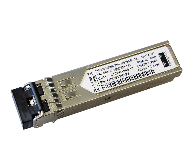 Cisco Original Transceiver Module SN-SFP-FCGEMM-LC – Newfangled Networks