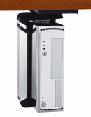 Humanscale CPU600 CPU Holder 360° Swivel Horizontal Glide Tool-Free Installation - 7