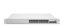 Meraki Cloud Managed MS220 Series 24 Port Gigabit PoE Switch Bundle - 24x 1GbE Ports - Includes 3 Years Enterprise License