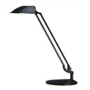 4Diffrient Single Arm Task Table Lamp Base Slatwall, Silver
