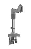 Humanscale M/Flex Dual-Monitor Mounting Arm with Clamp Mount MF22S11C12 - 2