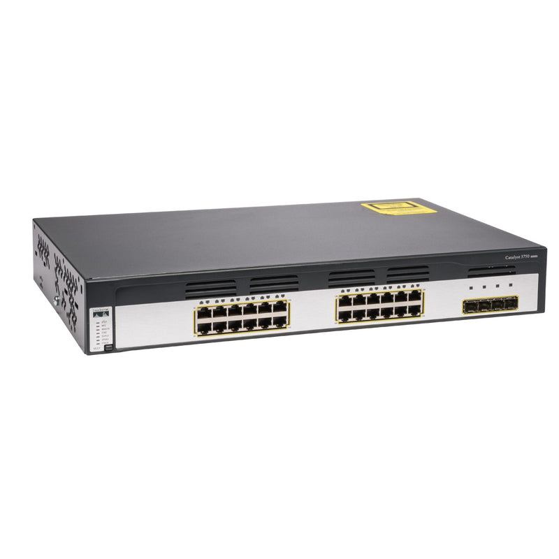 Cisco WS-C3750G-24TS-E1U Catalyst 3750 24 Port Switch – Newfangled Networks
