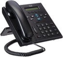 Cisco CP-6921-C-K9 IP Phone 2-Lines 2x 10/100Ethernet Ports, 396x81 Monochrome Display, Anti-Glare