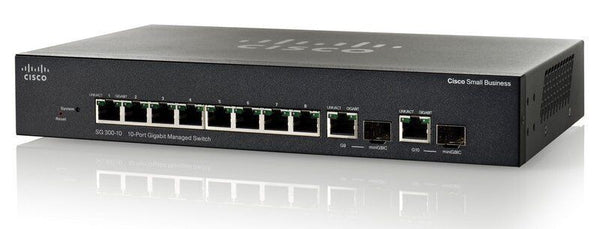 Cisco SG300-10 Ethernet Switch 10x Port Managed – Newfangled Networks