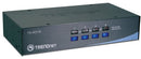 TRENDnet 4-Port DVI USB KVM Switch with Audio Kit
