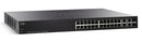 Cisco SF300-24PP Managed L3 switch with 24 10/100 PoE+ Ports and 2x 10/100/1000 Gigabit SFP - 2