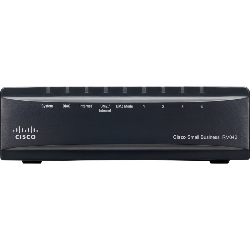 Cisco Rv042g Cisco RV042G Dual WAN VPN Router 4xRJ-45, 1000Mbps Gigabit – Newfangled ...