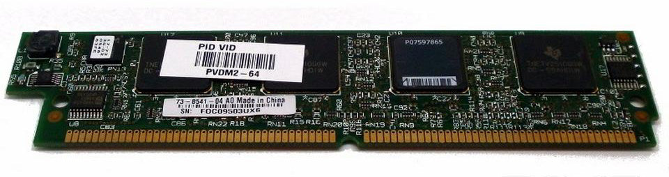 Cisco 64-Channel High-Density Packet Voice/Fax Dsp Module ASC40014ATE0 ...