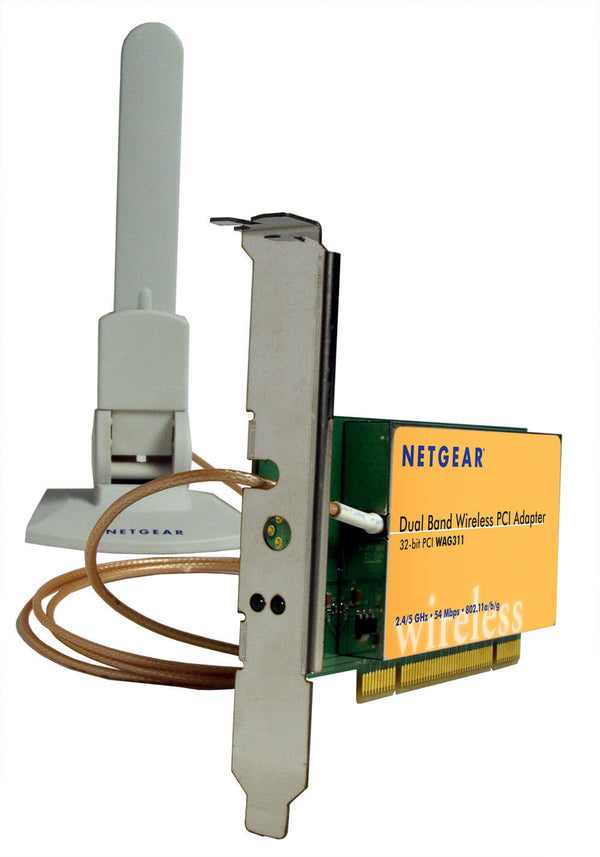 Netgear WAG311 Dual Band Wireless PCI Adapter