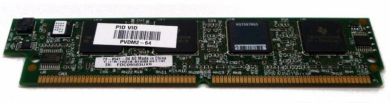 Cisco 64-Channel High-Density Packet Voice/Fax Dsp Module ASC40014ATE01