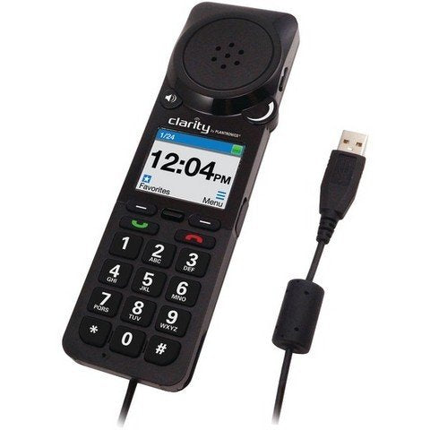 Plantronics Clarity P340 Amplified Unified Communication Handset (Microsoft Compatible)