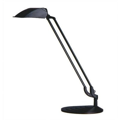 4Diffrient Single Arm Task Table Lamp Base Slatwall, Silver