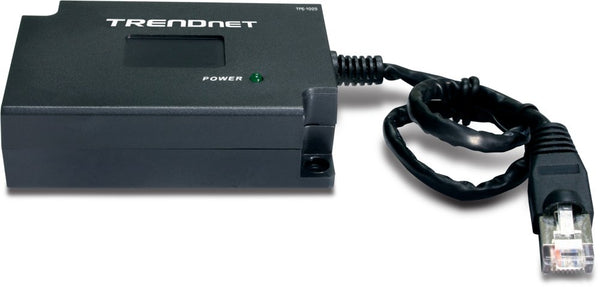 TRENDnet Power over Ethernet (PoE) Splitter TPE-102S (Black)