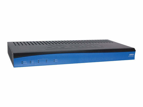 Adtran Total Access 908E Gen 3 with Lifeline Fxo - Router - Desktop, Rack-Mountable, Wall-Mountable - Black/Blue (4243908F2)
