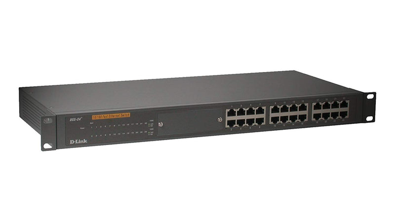 D-Link 24-Port Fast Ethernet Switch (DSS-24+)