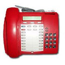 Mitel Superset 4025 Backlit Telephone 9132-025-602-NA - Red