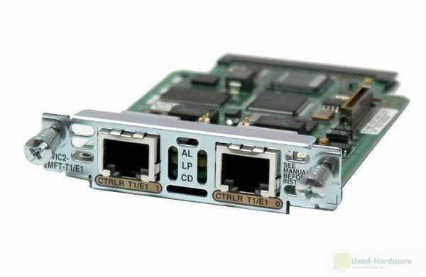 Cisco VWIC2-2MFT-T1/E1 2-PORT 2ND Gen Multiflex Trunk Voice/wan Int. Card