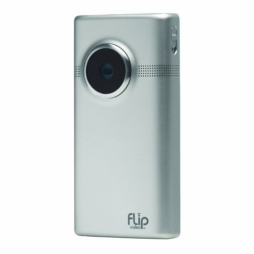 Flip MinoHD Video Camera - Brushed Metal, 8 GB, 2 Hours (2nd Generation)