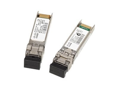 Cisco DS-SFP-FC10G-SW= SFP+ transceiver module - LC multi-mode - up to 980 ft - 850 nm - for P/N: DS-X9232-256K9, DS-X9232-256K9=, DS-X9248-256K9, DS-X9248-256K9=