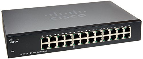 Cisco SF100-24 24 Port 10/100 Desktop Switch