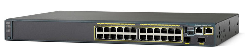 Cisco WS-C2960S-F24TS-L 24-port 10/100 Fast Ethernet Switch with 2x SFP