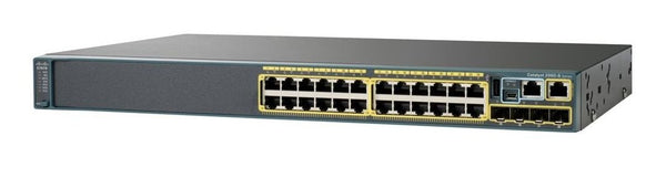 Cisco WS-C2960X-24TS-L 24-port Gigabit Ethernet Switch with 4x Gigabit SFP