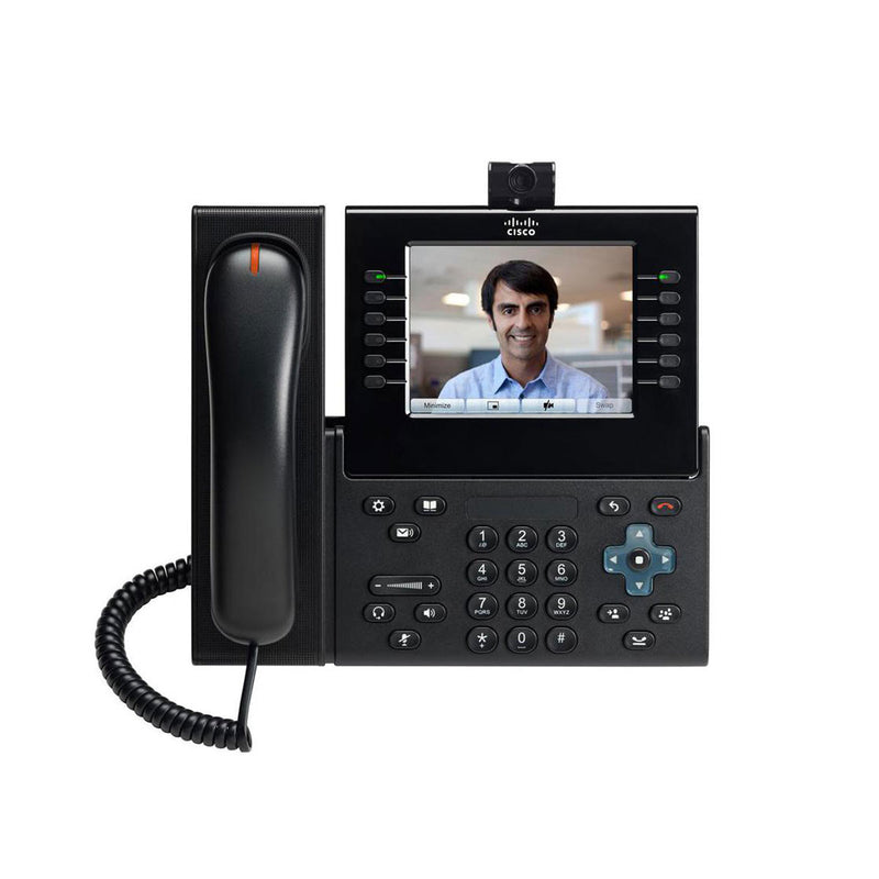 Cisco 9971 Charcoal Unified IP Phone with Camera and Slimline Handset