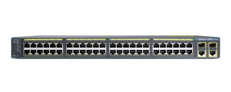 Cisco Catalyst WS-C2960-48PST-S PoE Switch