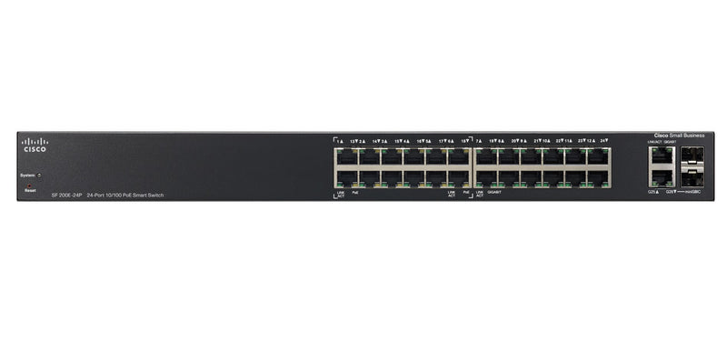 Cisco SF200E-24 24-Port 10 100 Smart Switch