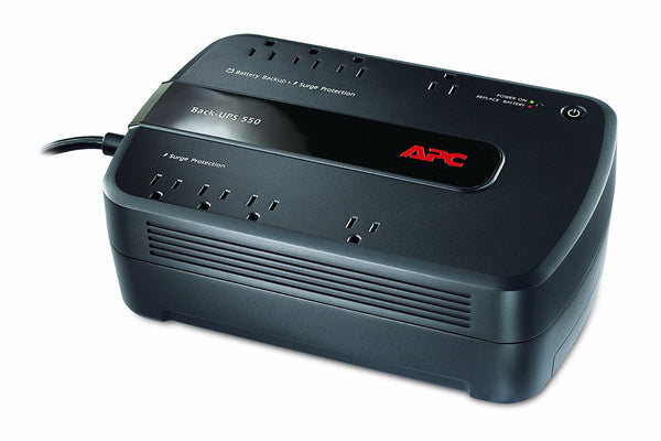 APC Back-UPS 550VA Battery Backup & Surge Protector