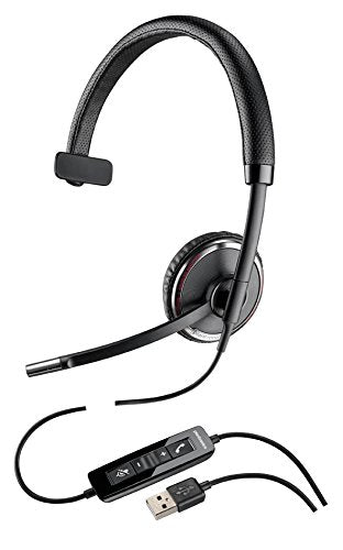 Plantronics Blackwire C510 Monaural Over-the-Head Corded Headset