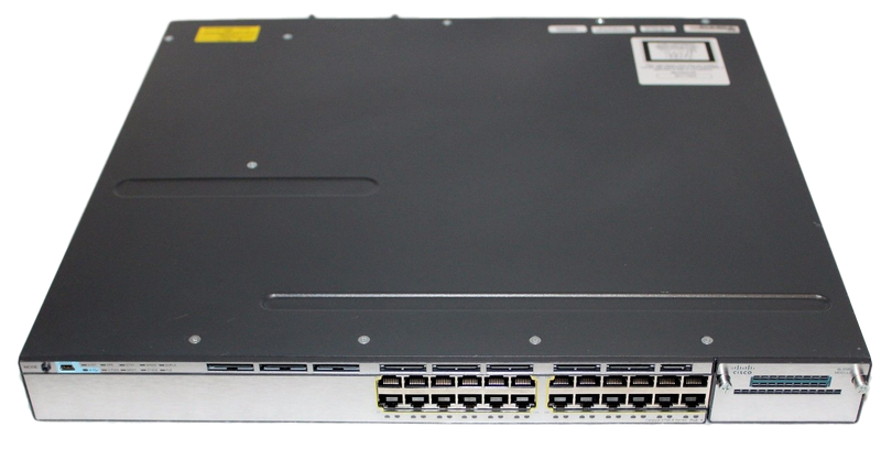 Cisco WS-C3750X-24P-S Managed POE Switch