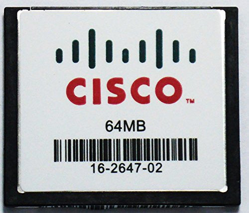 CISCO 64MB COMPACTFLASH CARD FOR CISCO 1800 SERS / MEM1800-64CF= /
