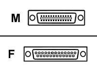 Cisco CAB-SS-232FC Serial RS-232 cable ( DCE ) - 26 pin Smart Serial (M) - DB-25 (F) - 10 ft - for P/N: SPA-4XT-SERIAL, SPA-4XT-SERIAL=, WIC-2A/S, WIC-2A/S=, WIC-2A/S-RF