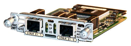 Cisco VWIC3-2MFT-G703 2-Port G.703 Multiflex VWIC Card