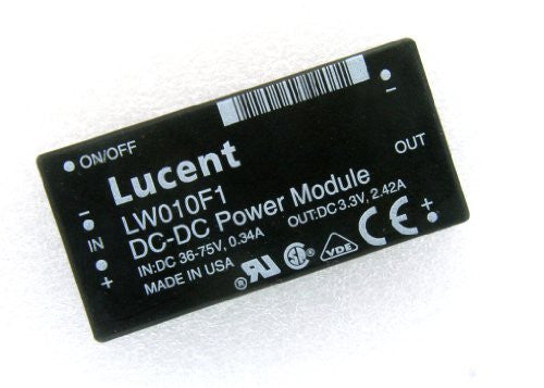 LUCENT LW010F1 DC-DC Converter Power Module Input 36-75v, Output 3.3v 2.42A