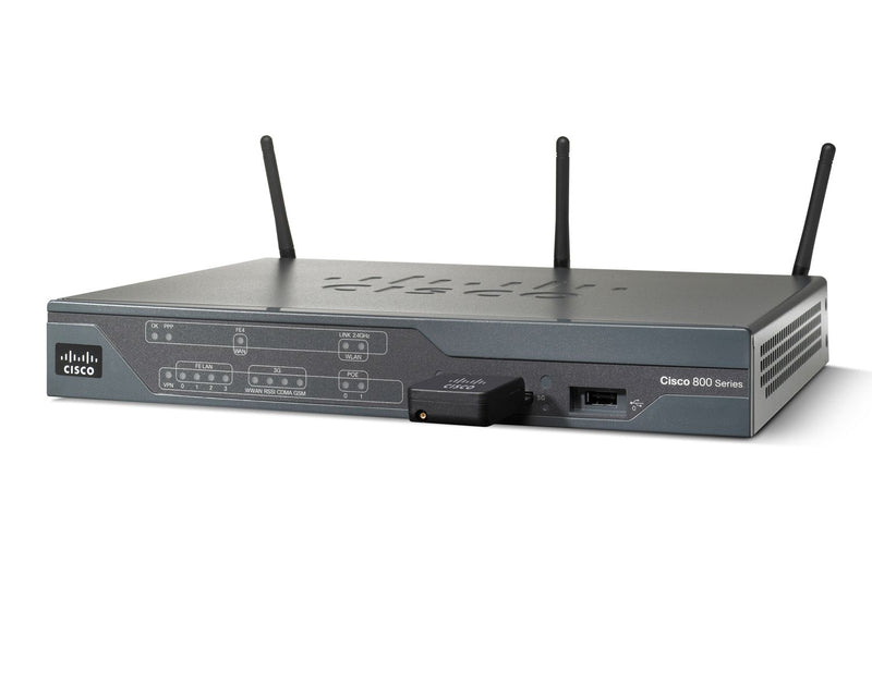 Cisco 881GW-GN-A Ethernet Sec Router 3G B/u