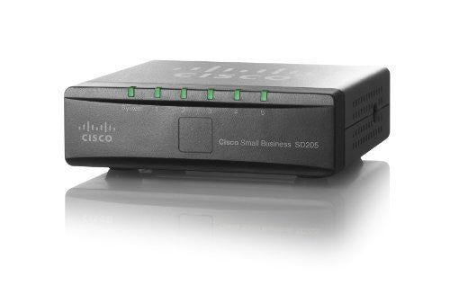 Cisco SD205 5-port 10/100 Switch