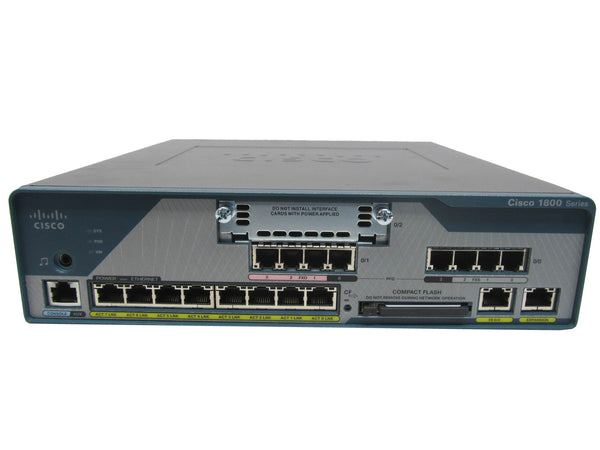 Cisco C1861E-SRST-F-K9 1861E - Router - 8-port switch - VoIP gateway