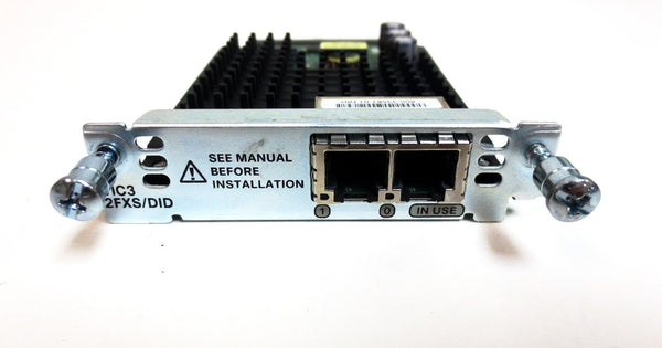 Cisco VIC3-2FXS/DID 2-port Voice Interface Card FXS and DID