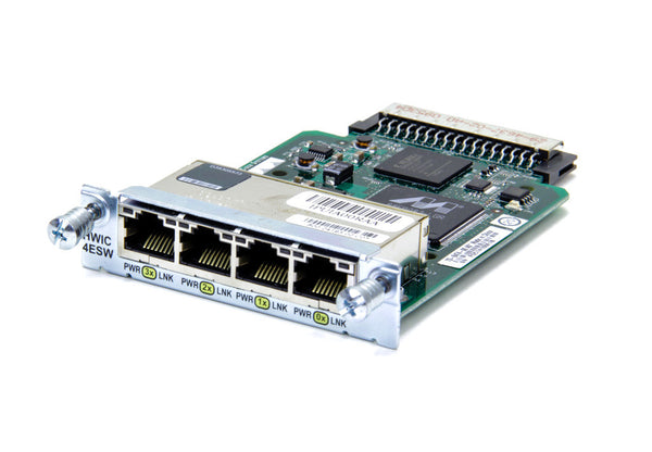 Cisco HWIC-4ESW EtherSwitch High Speed WIC Card