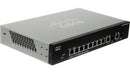 Cisco SG300-10P 10-Port Gigabit PoE Managed Switch (SRW2008P-K9)