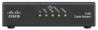 Cisco Model DPC2100 DOCSIS 2.0 Cable Modem - Cable modem - external - USB / Fast Ethernet DPC2100R2 MODEM NA LPS MULT=10 Manufacturer Part Number 4012460
