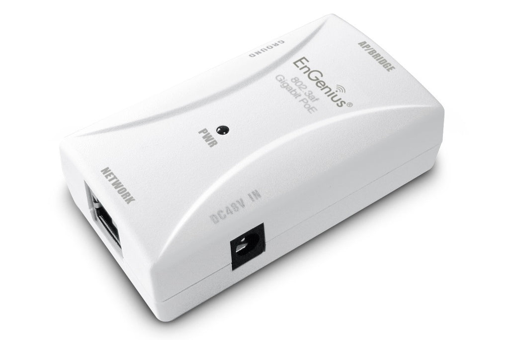 Engenius Injector EnGenius 802.3AF Gigabit POE Injector – Newfangled Networks